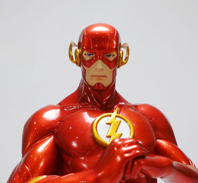 the flash statue