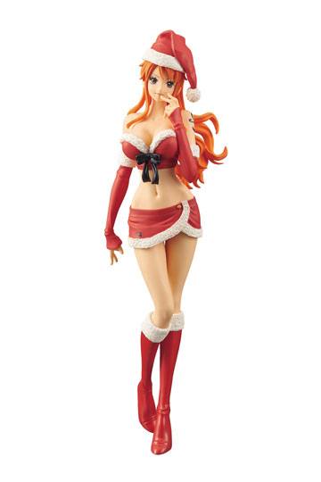 One Piece Glitter Glamours Figure Nami Christmas Style
