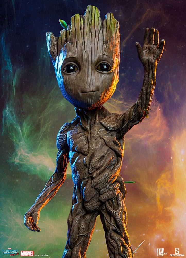 Guardians Of The Galaxy Vol 2 Life Size Maquette Baby Groot